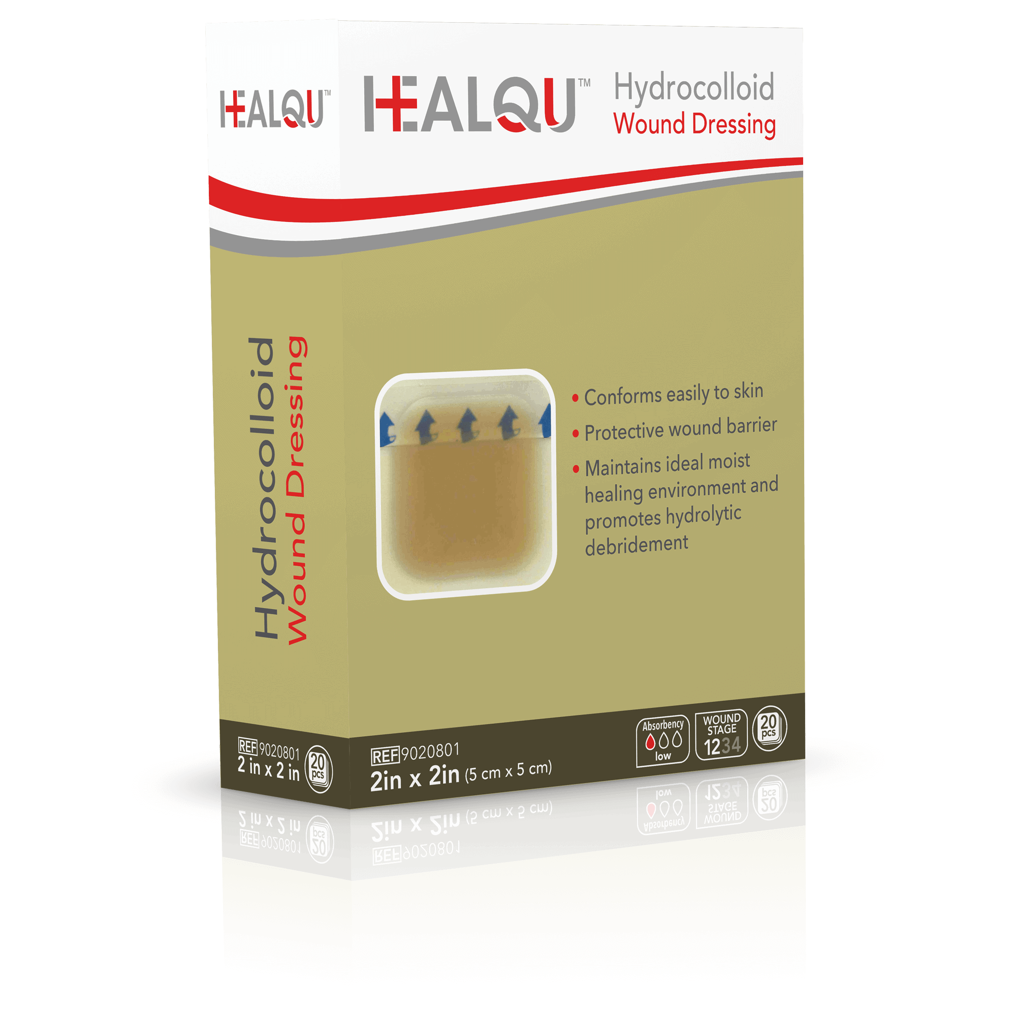 702-05025-05-Hydrocolloid-Wound-Dressing-2in-x-2in-Box-9020801